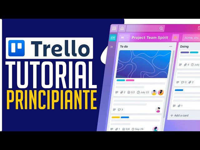 Cómo Usar Trello Para Principiantes | Tutorial Trello Español 2024