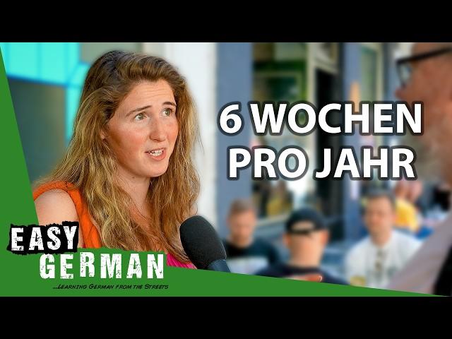 How Much Vacation Do Germans Have? | Easy German 560