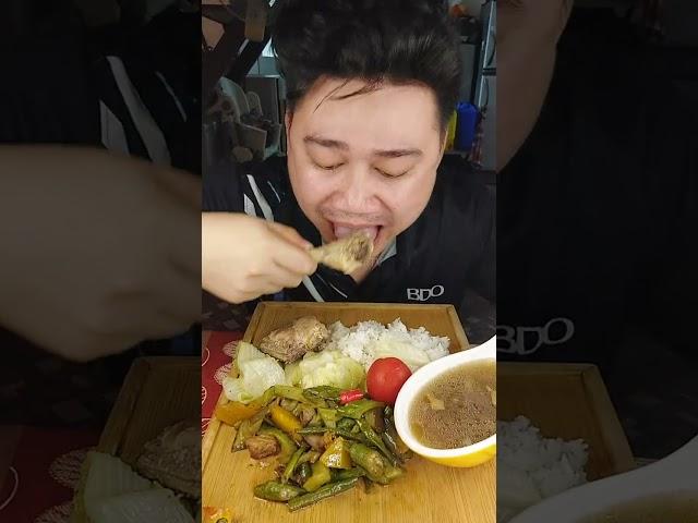 NILAGANG MANOK AT GINISANG PINAKBET!!! EATING SHOW | FILIPINO FOOD