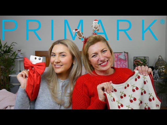 mother daughter PRIMARK HAUL!! new in primark december 2024!