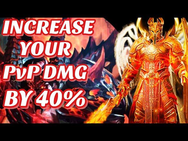 MIN/MAX YOUR PvP DMG & BE TOP KILLER - DIABLO IMMORTAL - CRUSADER - PvP