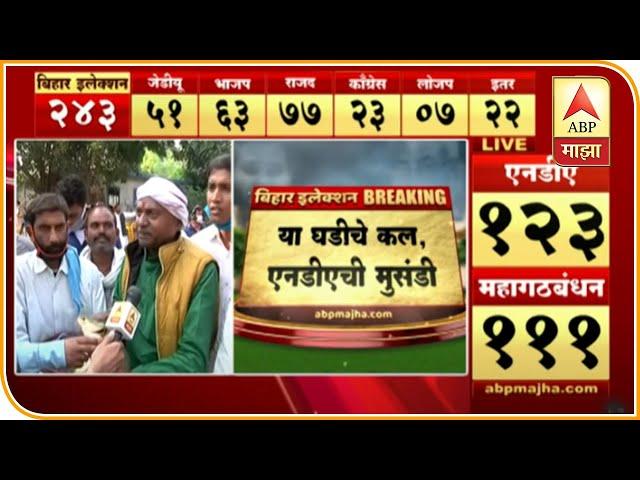 Bihar Election Results 2020 Update | RJD Workers Reaction | ABP Majha