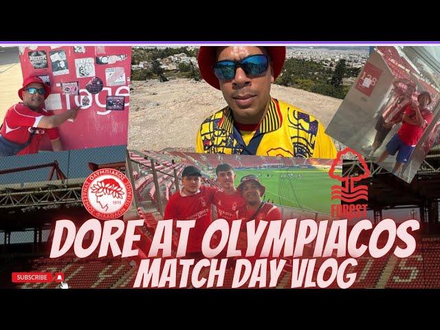 I VISITS GREECE TO SEE NOTTINGHAM FOREST BEAT OLYMPIACOS | Match Day Vlog