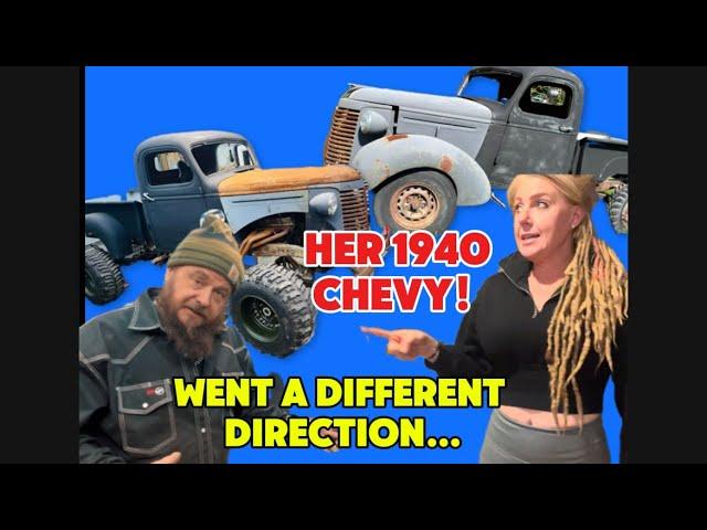 1940 CHEVROLET 4WD CONVERSION FOR MY WIFE!! She thought we were going low….