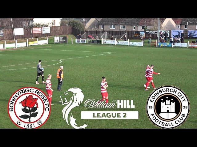 HIGHLIGHTS | Bonnyrigg Rose 0-1 Edinburgh City | Assistant Manager Interview | 08-03-25