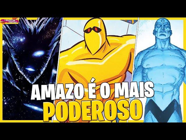 10 PERSONAGENS QUE O AMAZO VENCERIA (E OS QUE ELE NÃO VENCERIA)