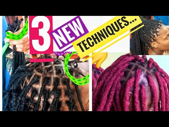 3 no loop individual crotchet 2022 techniques || No loop, No cornrow