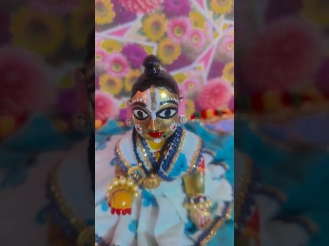 laddu Gopal makeover#laddu gopal#shringar#makeover#short video#radhika madhav