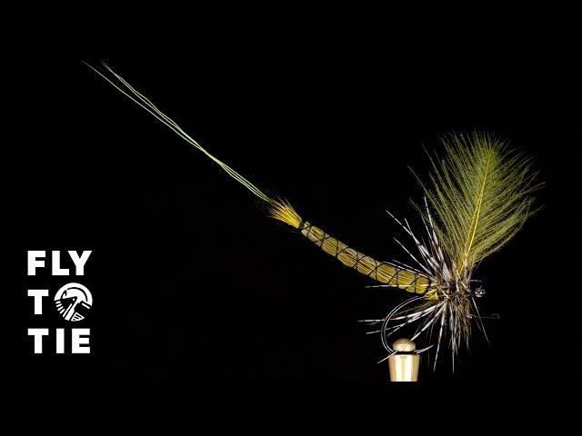 Deer Hair Detached Body Mayfly | FlyToTie Fly Tying