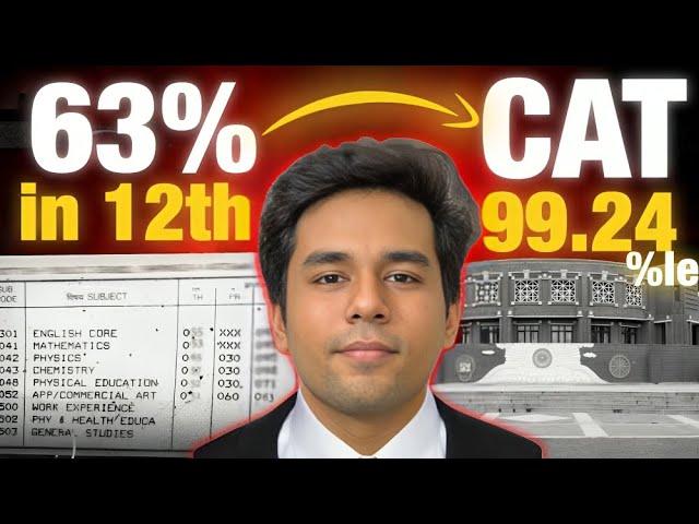 CAT Sectionwise Preparation Strategy | Daily Study Plan ft. Varun CAT 99.24%ile |MBA Guide by Topper