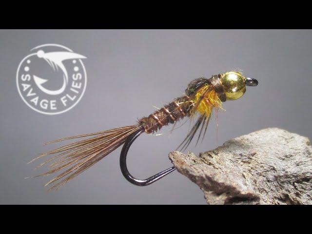 A modern take on a true classic (the Hot Belly Pheasant Tail Nymph)