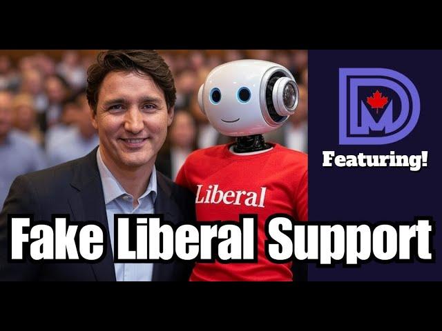 Justin Trudeau support has always been fake (ft. Greg Staley - Diverge Media)