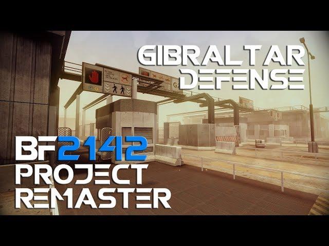 Battlefield 2142 Project Remaster raw gameplay - Gibraltar defense