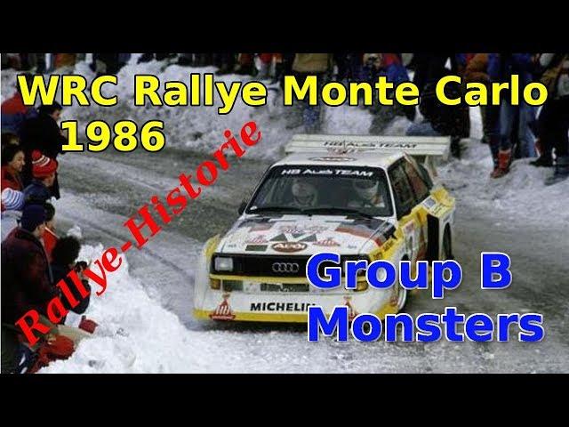 Rallye Monte Carlo 1986, TV "The Last Group B Monsters"