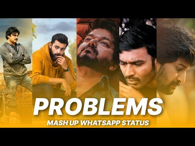 Problems Mash up whatsapp status|Alone status|Sad Status|HIFI CUTS