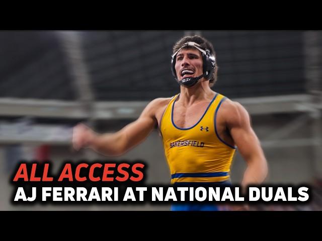 Watch AJ Ferrari Experience 2025 NWCA National Duals