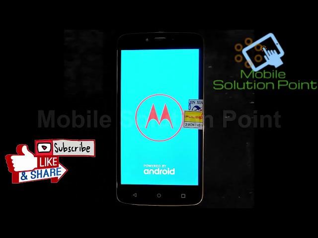 FRP Lock Remove Done Moto C Plus (XT1721) (Android 7.0) | Google Account Bypass Done Without PC