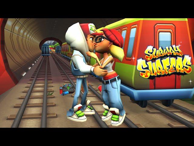 Subway Surfers Jake kiss Tricky