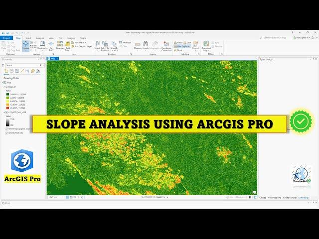 Slope Analysis using ArcGIS Pro | With DEM Data