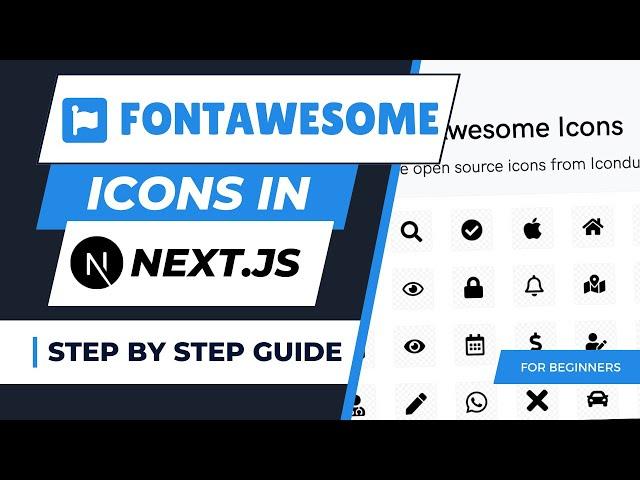 How to add font awesome icons in Next.js 14 app directory?