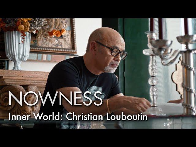 In his Paris home, French shoe designer Christian Louboutin talks collected objects and inspirations