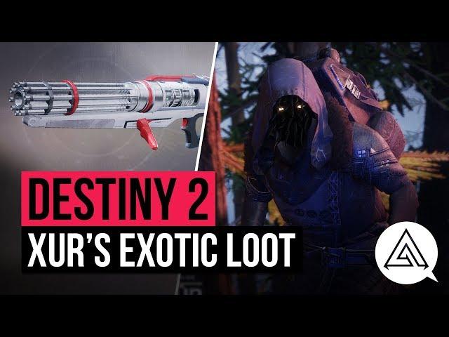 Destiny 2 | XUR LOCATION & ALL EXOTICS! December 1st