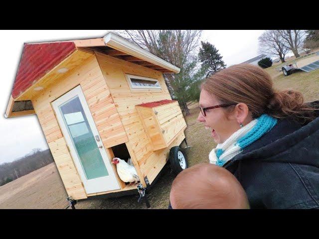 The ULTIMATE Mobile Chicken Coop  PART 2: Building the Coop