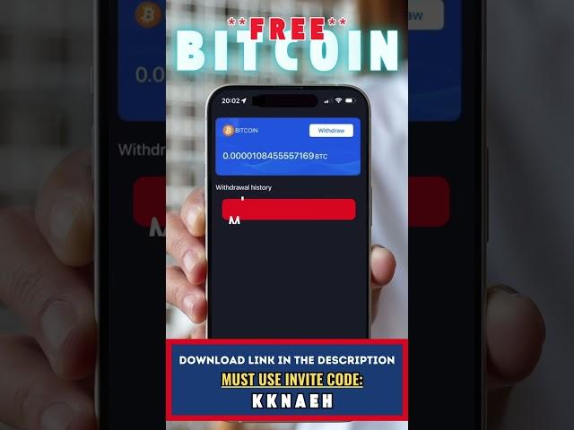 "Unlock FREE Bitcoin Instantly! Enter Invite Code KKNAEH When You Sign Up!"