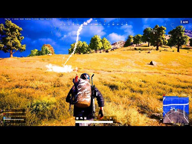 PUBG Intense 4K Action Gameplay | ROG ZONE  #48