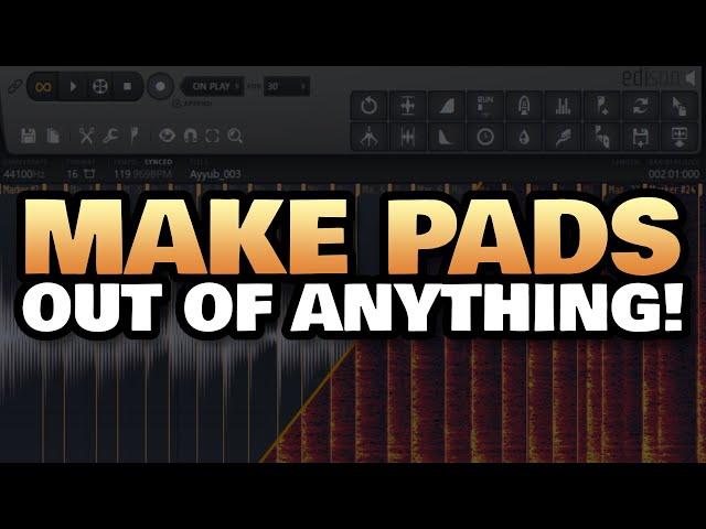 FL Studio - How To Turn Any Sound Into a Pad