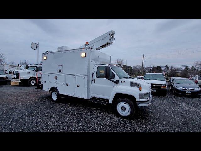 Lewis Motor Company 2005 C4500 Fiber Splicing Boom Box Bucket Truck For Sale on eBay!