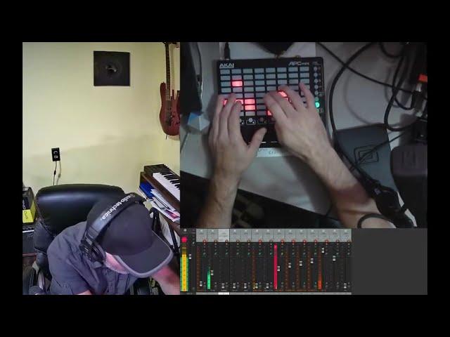 Using Akai APC mini as a sequencer using the megababy plugin in Reaper