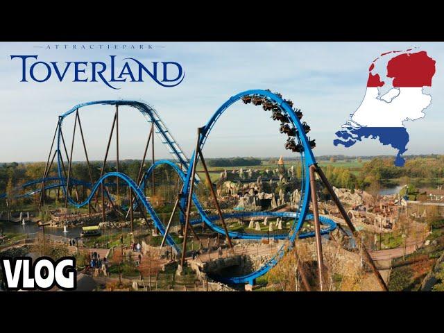 *MOST* Underrated Theme Park in the Netherlands?! Toverland - Sevenum, Netherlands | VLOG [7/16/22]