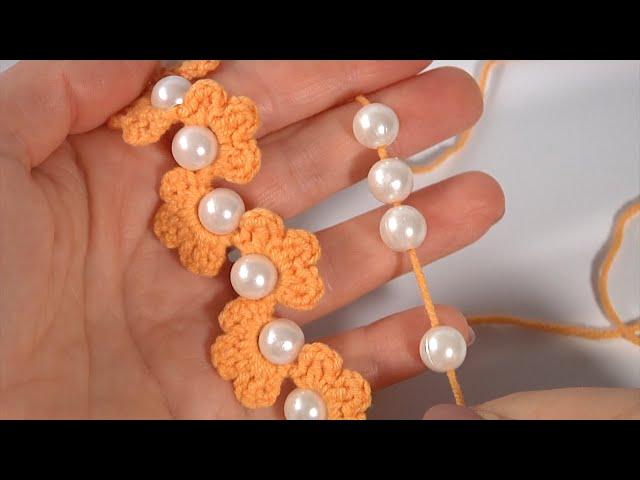 AMAZINGLY SIMPLE /CROCHET for BEGINNERS /Crochet with BEADS