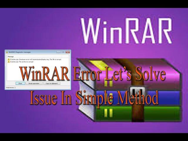 How to Fix Winrar Extracting File Not Extracting | No Archive Found | Corrupted Files | Damaged File