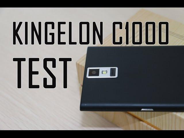 Kingelon C1000 the Smartphone with Fingerprint Scanner : Test and Review