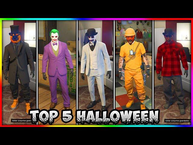 HALLOWEEN OUTFITS WITHOUT LOSING ANYTHING TOP MODED OUTFITS - MODDED OUTFIT GTA 5 ONLINE