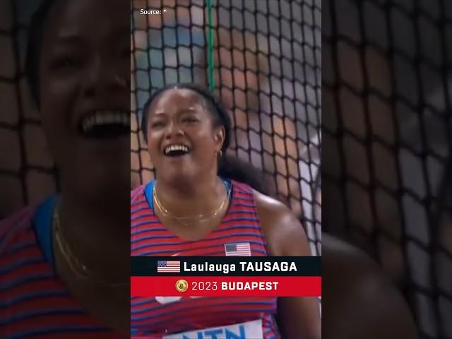  #athletics -  Laulauga Tausaga - United States - #worldathleticschamps