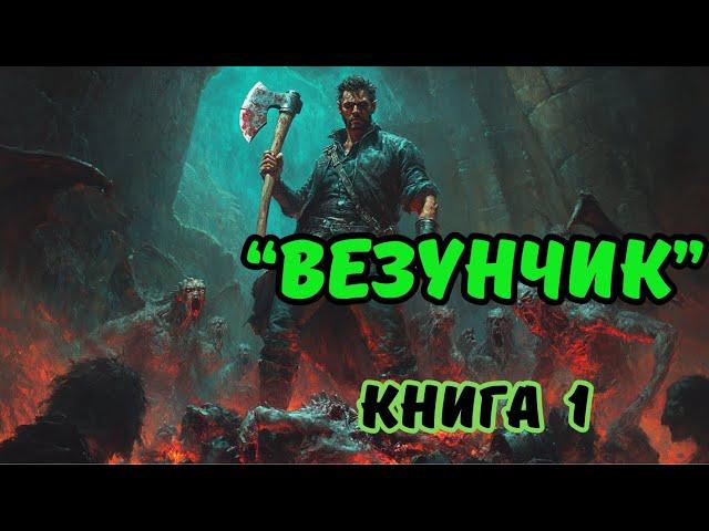 | АУДИОКНИГА | ВЕЗУНЧИК | КНИГА 1 | Боевое фэнтези | ПОПАДАНЦЫ | #аудиокнгиа #фантастика