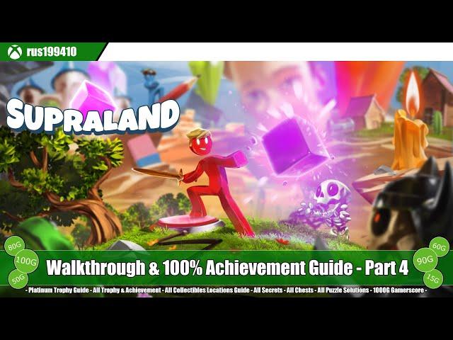 Supraland - Platinum Walkthrough & 100% Achievement Guide (Part 4) rus199410 [PS5/Xbox Series/Steam]