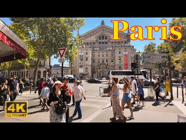 Paris,France - Paris August 2024 - 4K HDR Walking Tour | Summer 2024 | Paris 4K | A walk In Paris