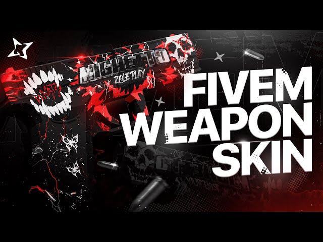 TUTORIAL — How to Make a Custom Weapon Skin | FiveM 2024