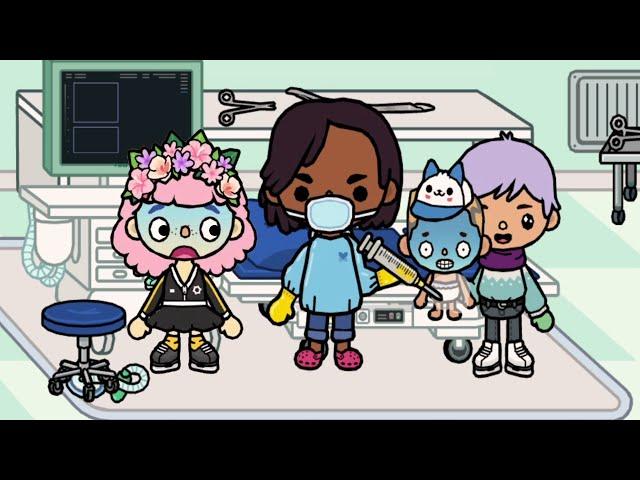 DOCTOR, HE'S FREEZING! WE'RE GOING TO LOSE HIM! Dolls LOL surprise in toka boka funny TV series