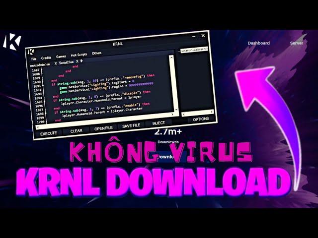 ROBLOX CÁCH TẢI HACK KRNL FREE DỄ VÀ MỚI NHẤT, CÁCH SỬ DỤNG KRNL CHI TIẾT NHẤT !!!