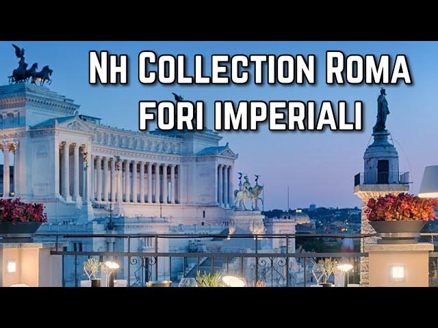 BEST HOTEL IN ROME -Hotel NH Collection Roma Fori Imperiali- Premium Room w/ VIEW