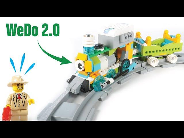 LEGO Wedo 2.0 Smart Train: No minifigure will be left at the station!