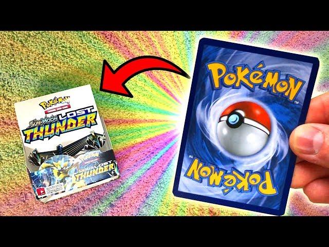 *HYPER RARE CARD PULLED* from a POKEMON LOST THUNDER BOOSTER BOX OPENING!