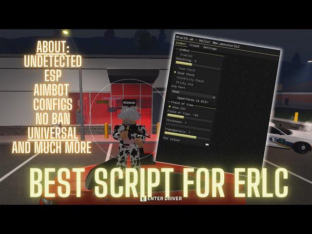 roblox hack best ERLC script/aimbot (fully undetected) Updated! free