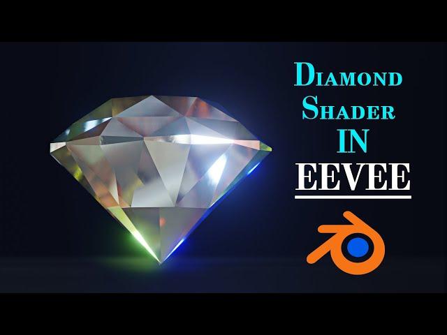 Making Awesome Diamond Shader in Eevee - Blender Tutorial