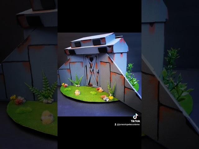 custom Jurassic Park Bunker